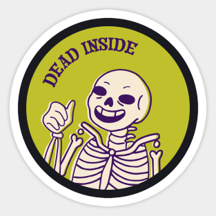 Dead Inside Sticker